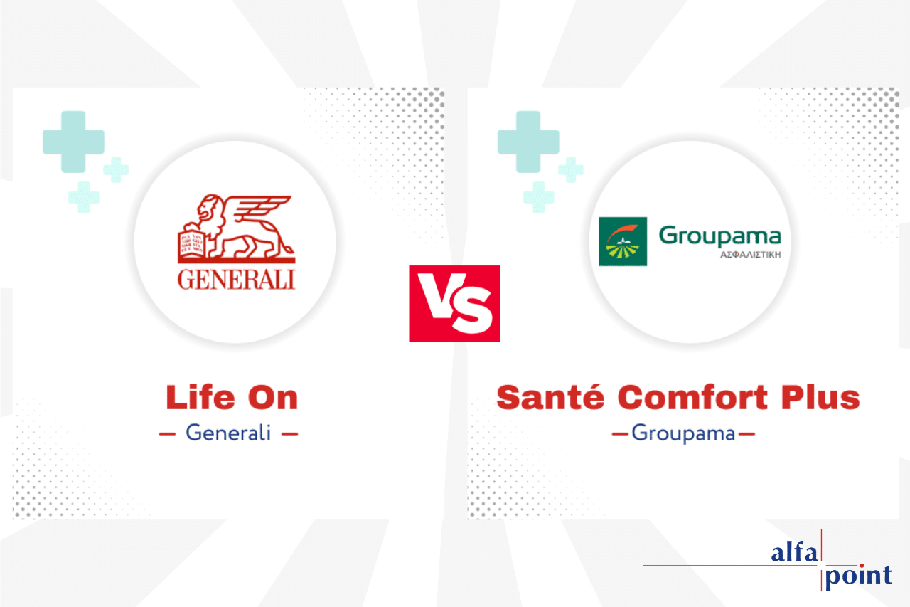 Generali Life On Premium Νοσηλεία VS Groupama Santé Comfort Plus